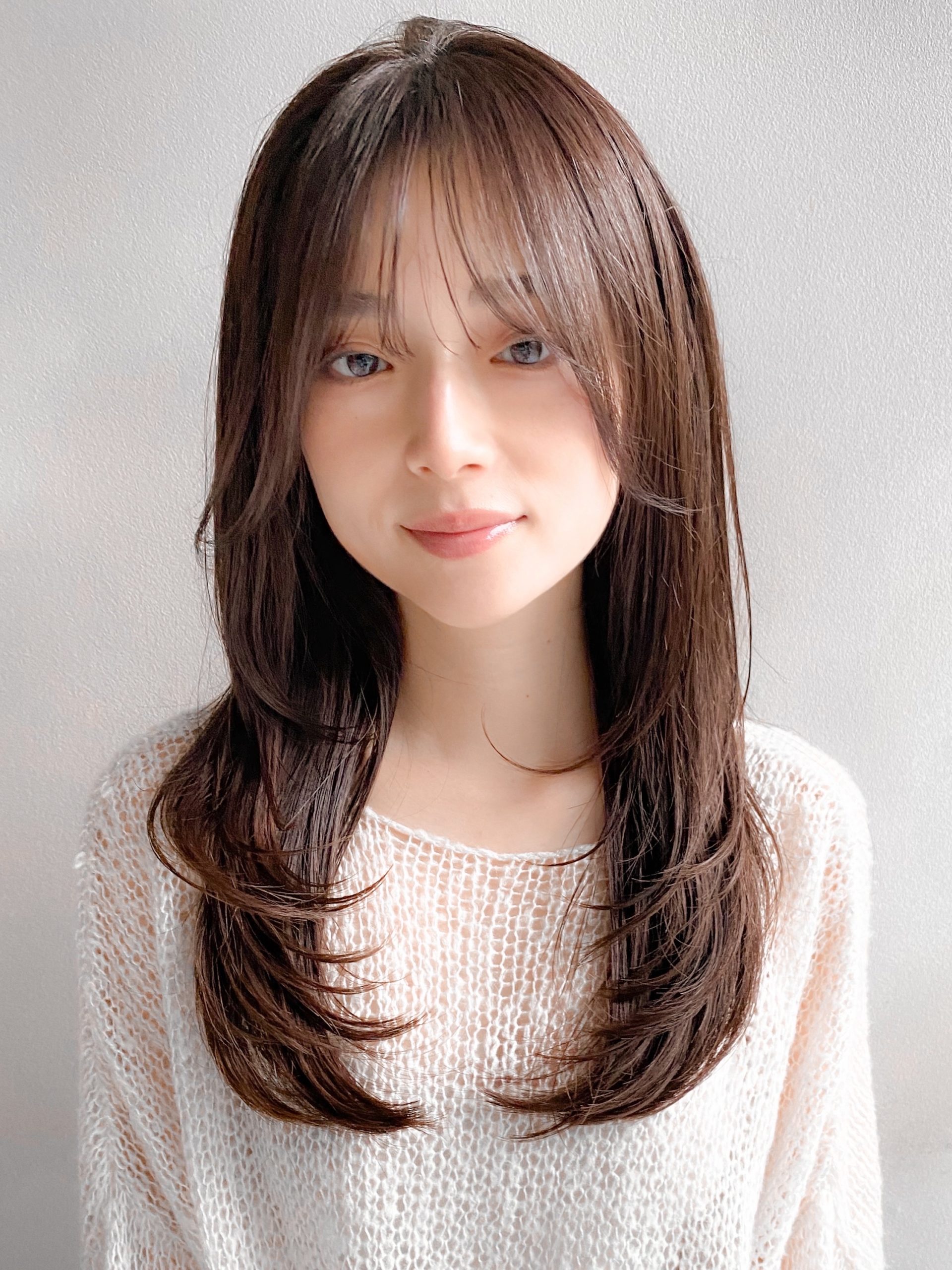 顔周りレイヤースタイル!