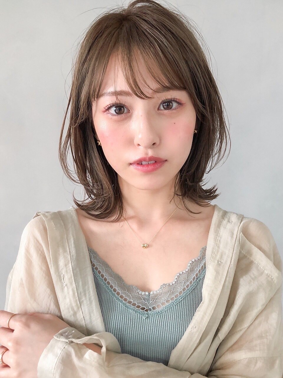 抜け感くびれボブ⭐︎