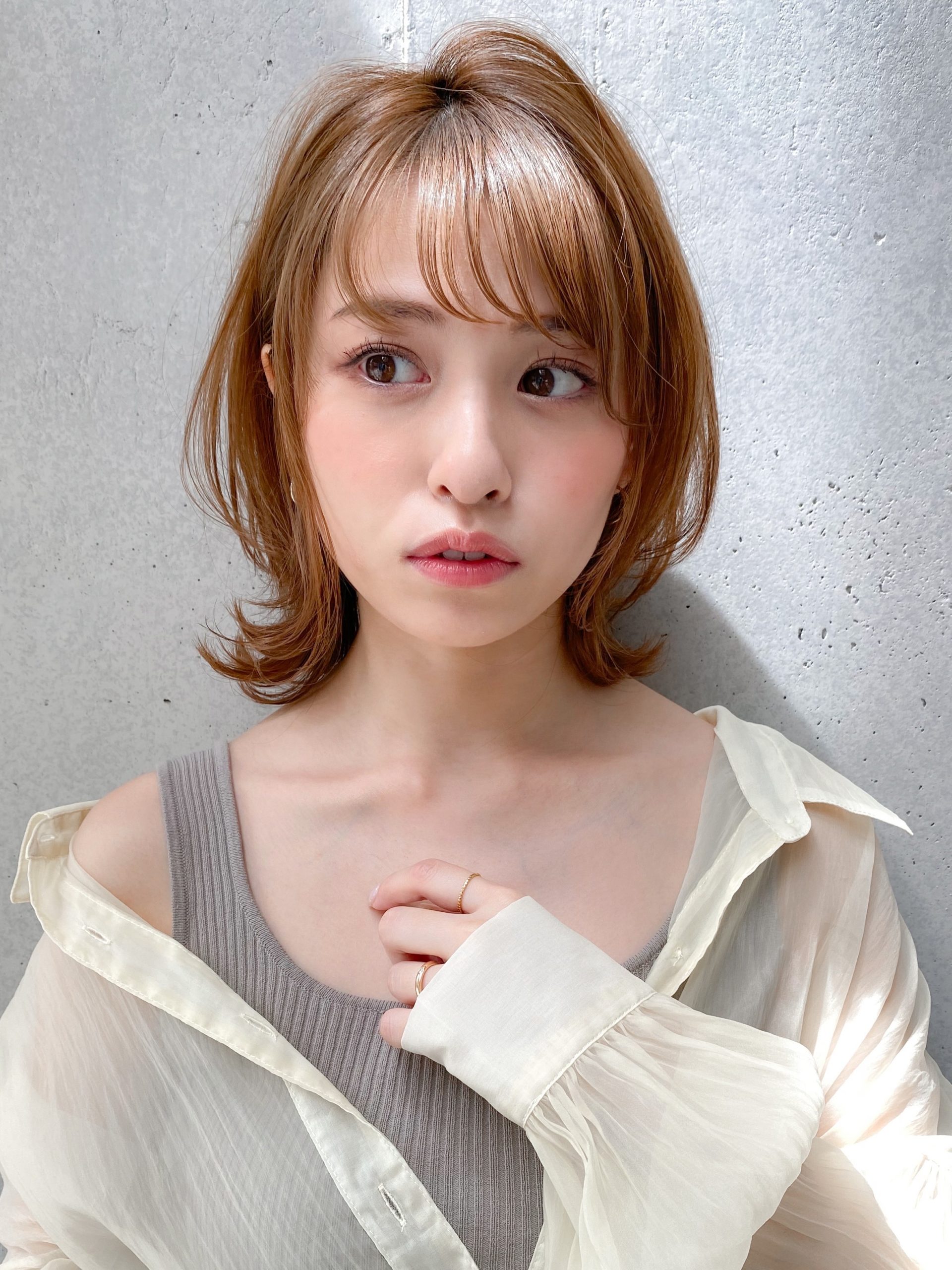 根本ふんわりくびれヘア!