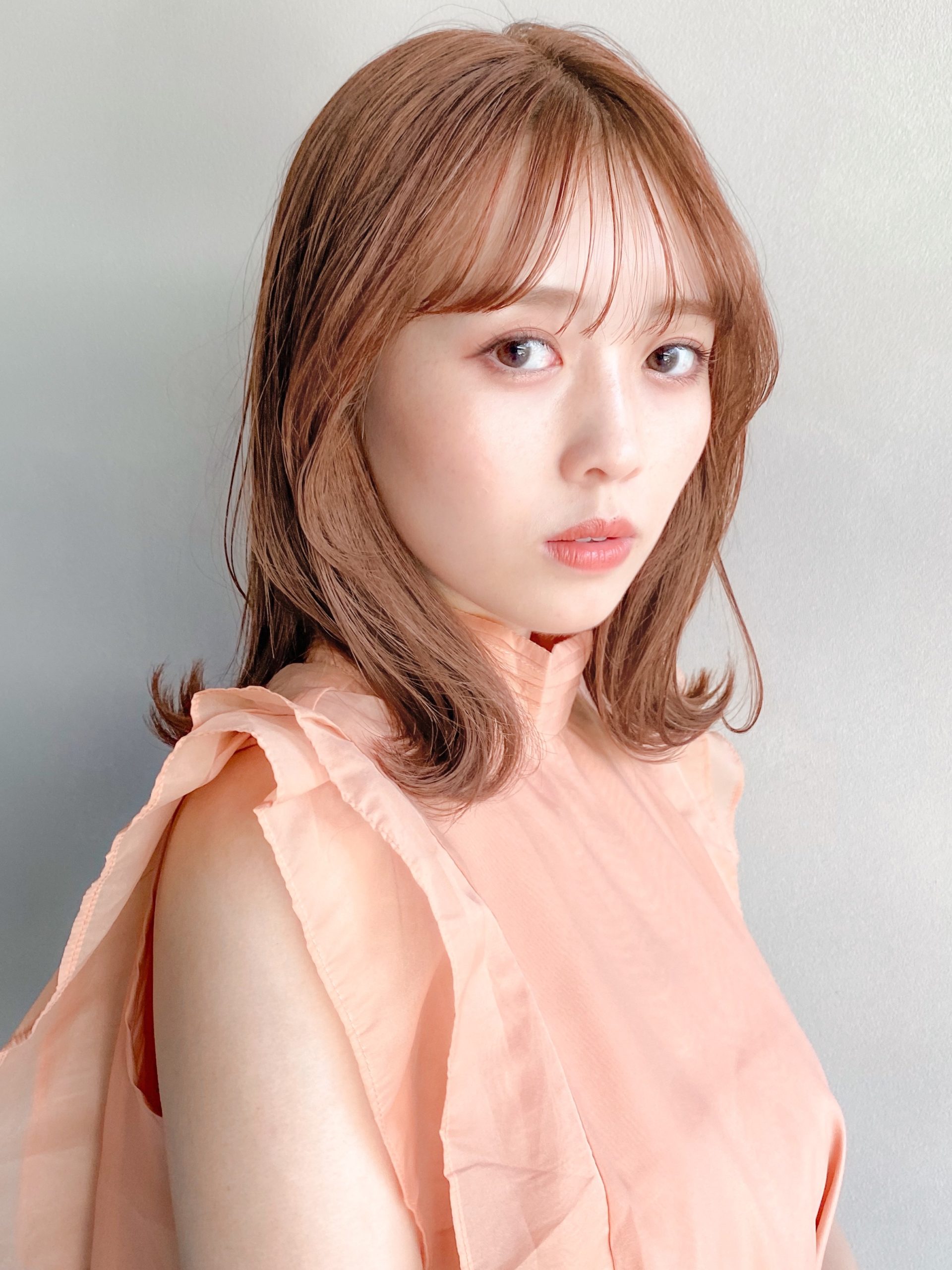 結べる外ハネスタイル!