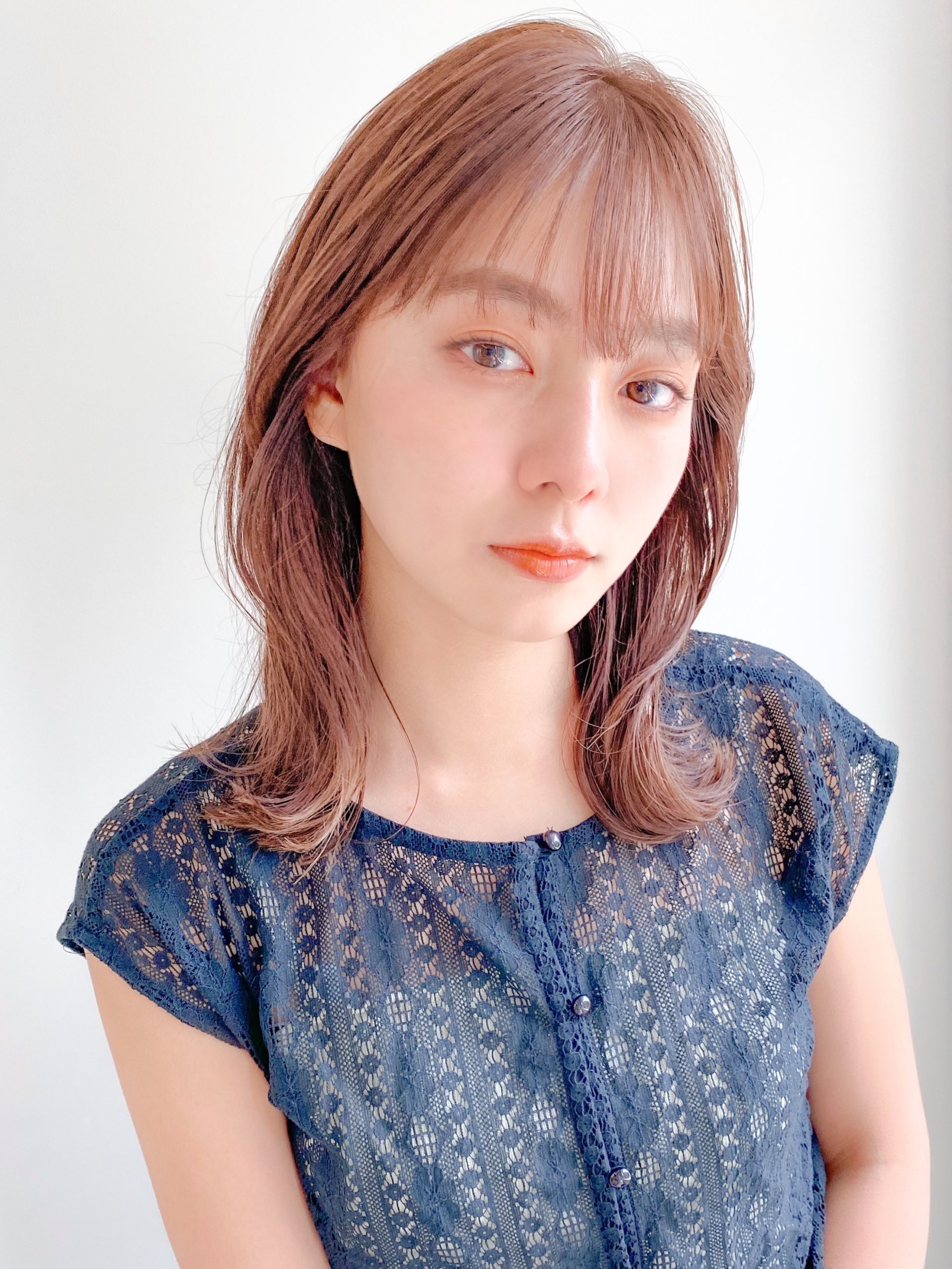 顔周りレイヤースタイル!