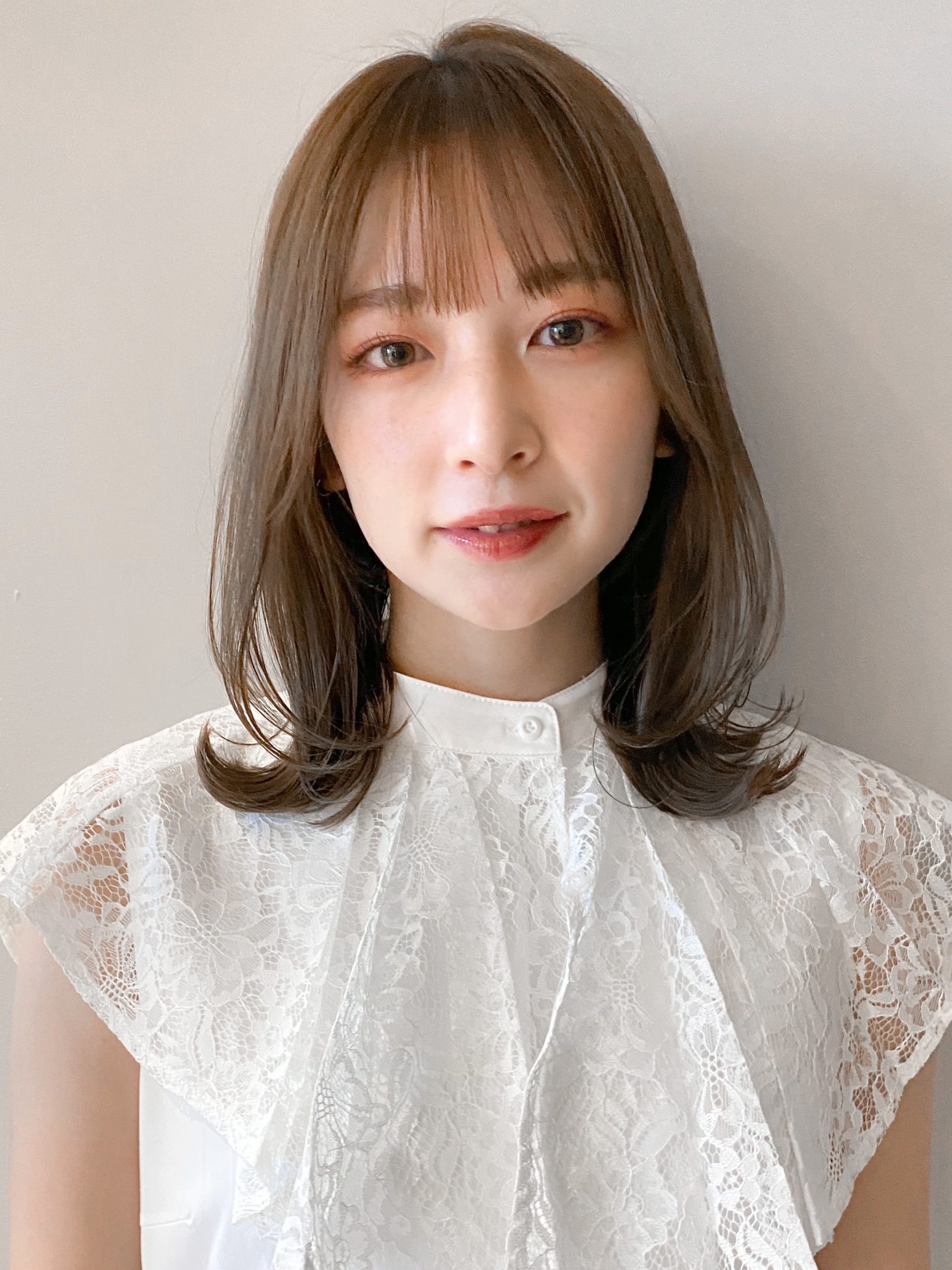 ミディアムレイヤースタイル！