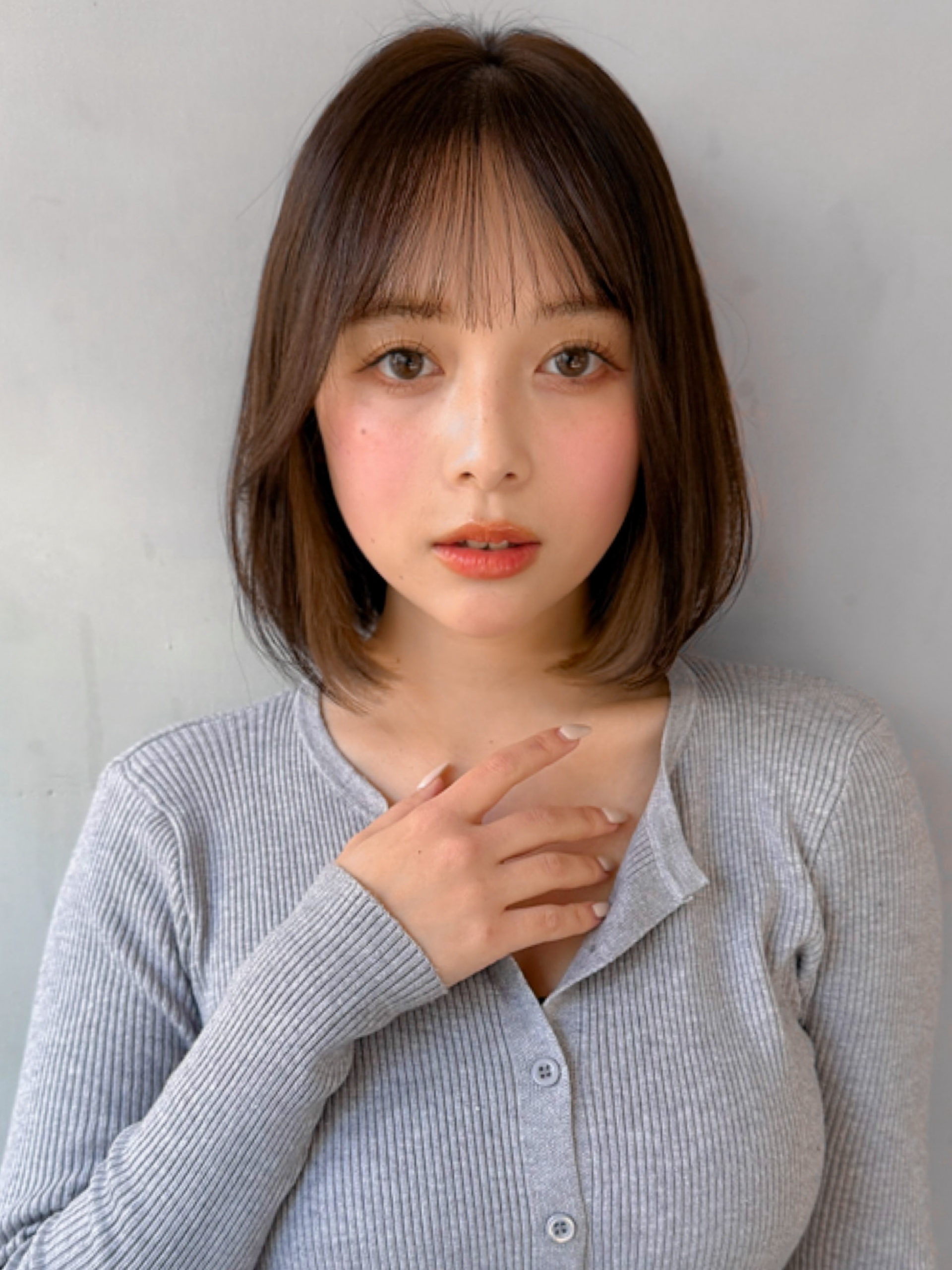 内巻きボブ人気です!